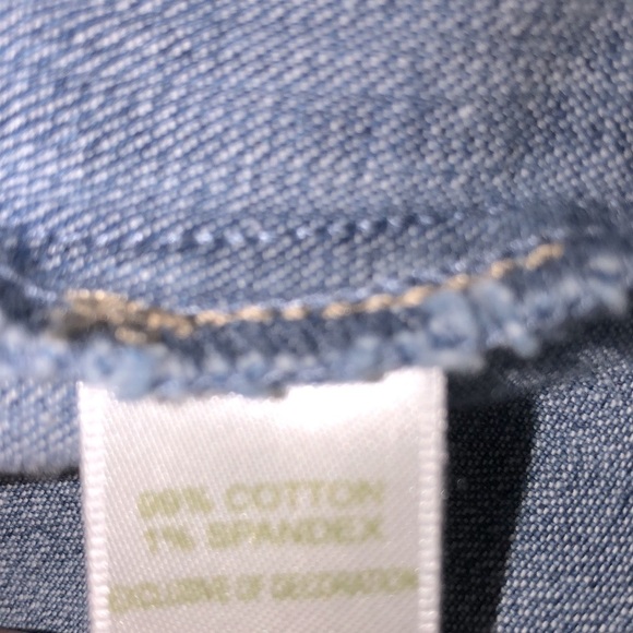 GARNET Hill size 16 blue jean denim jacket - Picture 8 of 11